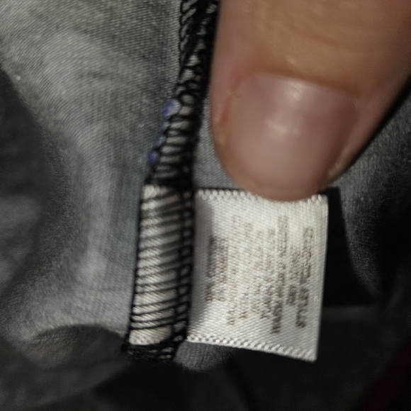 Womans Mini Blue And Black Tank Dress - Picture 10 of 10